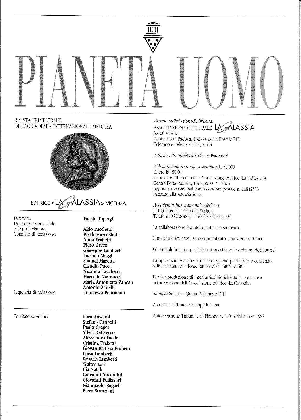 Pianeta Uomo Direzione